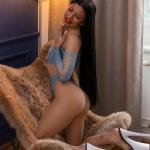 Karla, junge und dünne Schönheit. Bild